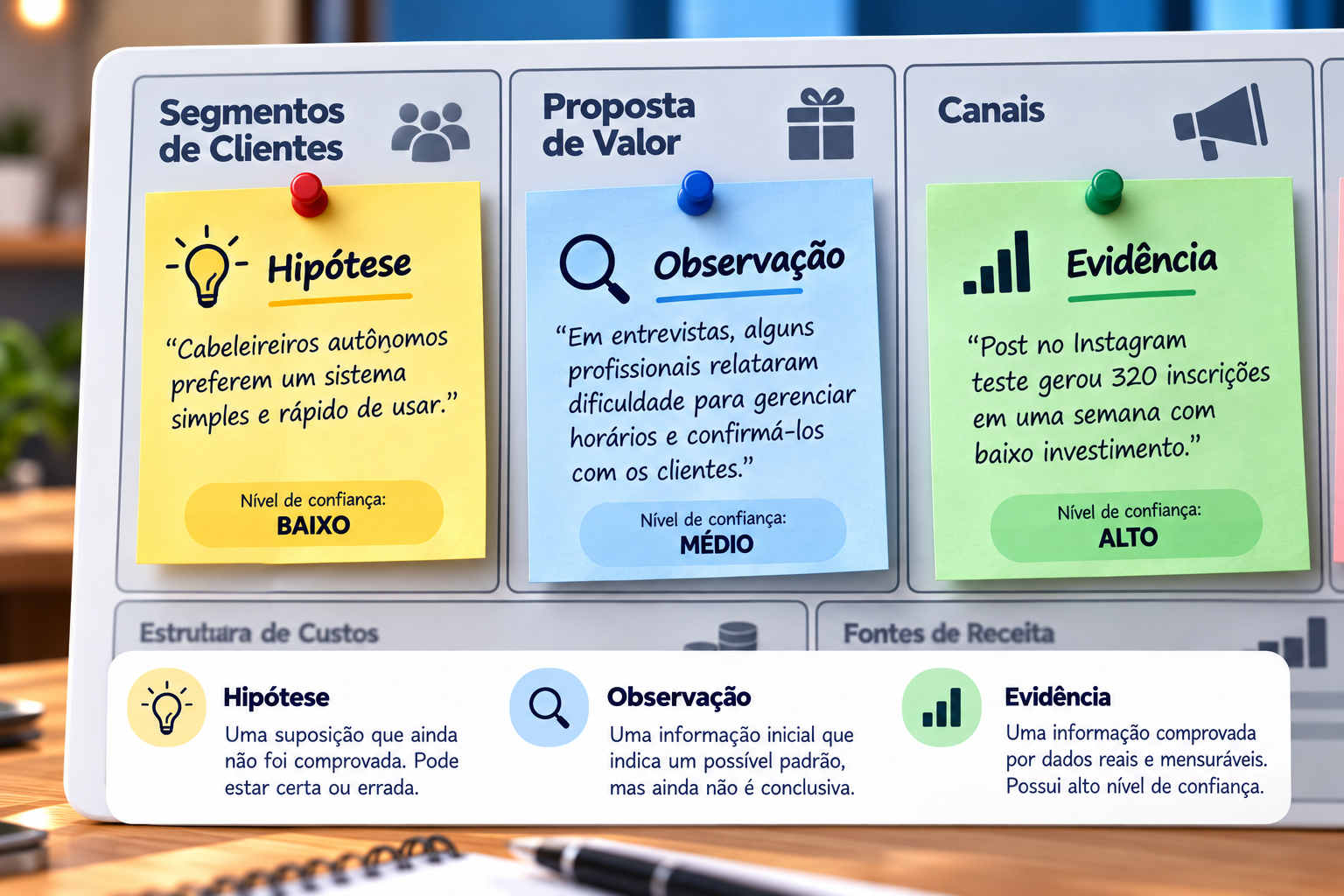 Como preencher o Business Model Canvas