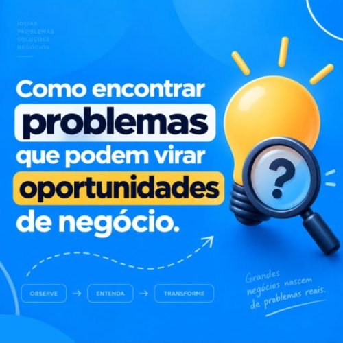Como encontrar problemas que podem virar oportunidades de negócio