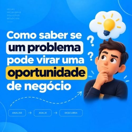 Como saber se um problema pode virar uma oportunidade de negócio